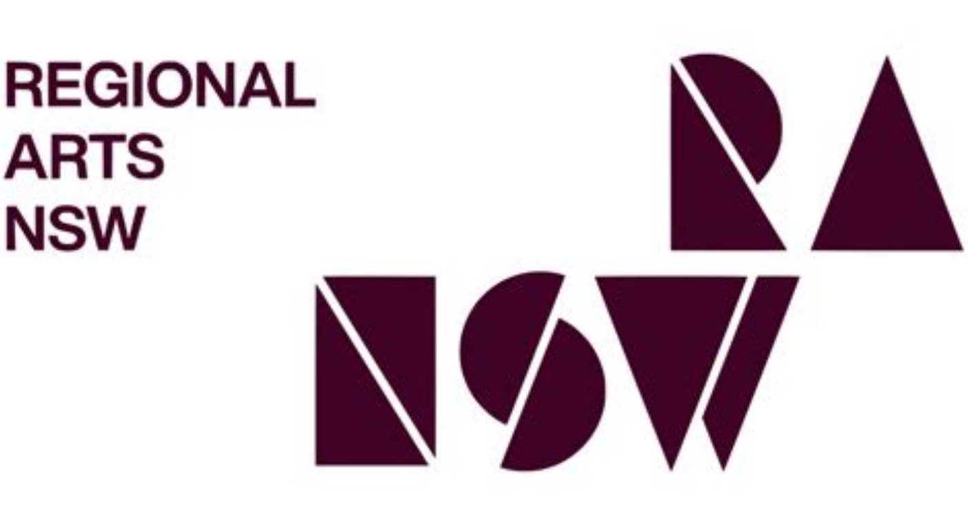 regional arts logo with the words regional arts nsw RANSW